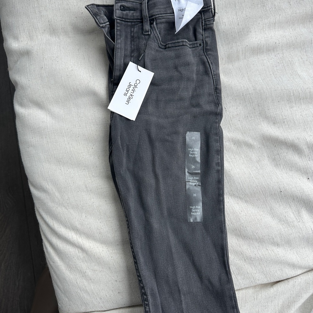 Calvin Klein Gray Jeans